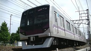 東京メトロ08系第4編成急行南栗橋行き 東武伊勢崎線西新井－竹ノ塚にて