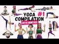 Kids Yoga Compilation#1 | Huntrix Yoga Adventure | Build Strength & Balance
