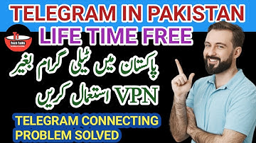 Telegram Connecting Problem || Without VPN Liftime Solution || Connecting Problem Fix Telegram