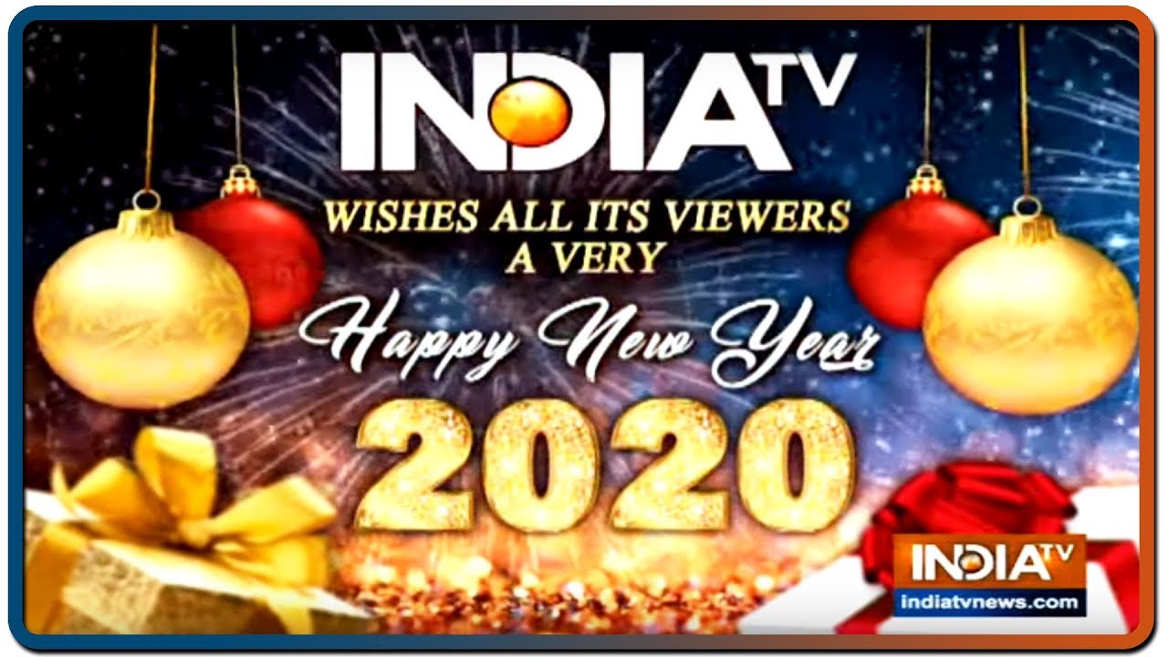 India TV wishes Happy New Year 2020 - YouTube