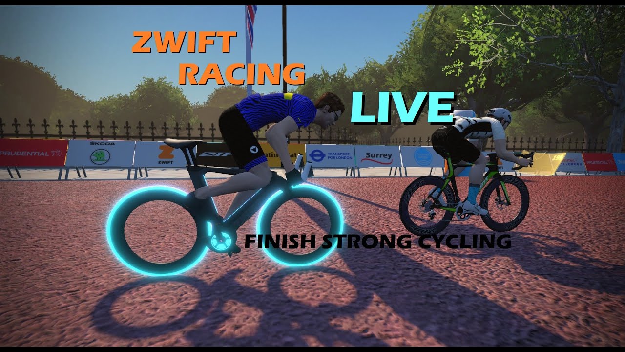 Finish Strong Virtual Group Ride in Zwift and Giveaway