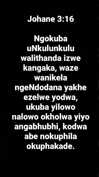 uNkulunkulu