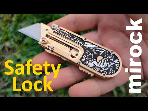 Safety Lock for Mirock Utility Knife