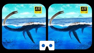 SBS 3D | Jurassic Encyclopedia #22 - Plesiosaurus dinosaur facts | Video for 3D GLASSES screenshot 5