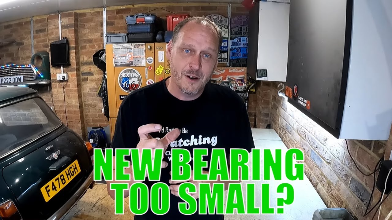 Timken Front Wheel Bearings - Classic Mini Workshop - Racing Green Pt.50