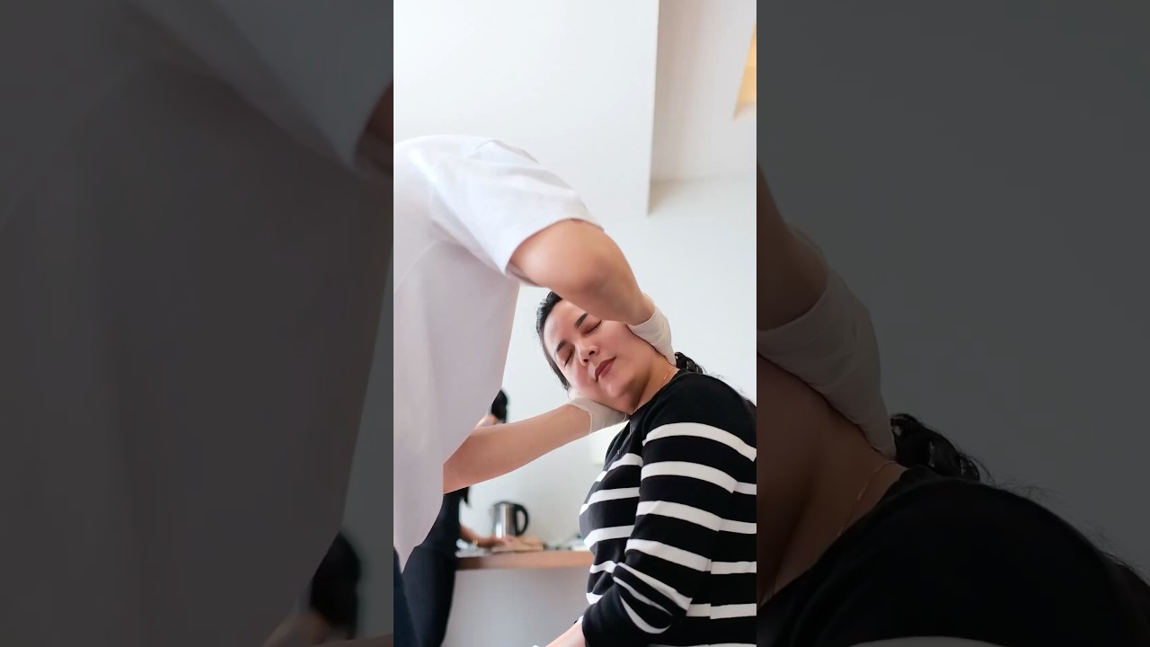 UMUR 40 EMANG LAGI GARING-GARINGNYA. SAMPE GARUK GARUK KEPALA #chiropractor #boneseting #kretek