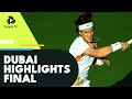 Jiri Vesely vs Andrey Rublev In Title Decider | Dubai 2022 Final Highlights