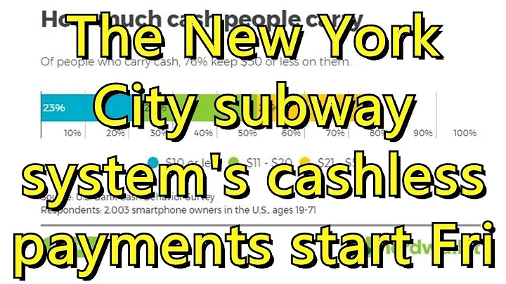 The New York City subway system's cashless payments start Friday