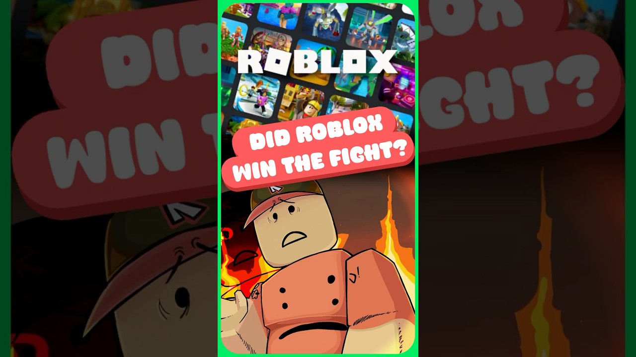 did Roblox win the fight against schlep? #Roblox #gamingnews #Growagarden