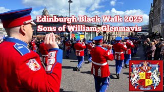 The Black Walk 2025 - Edinburgh - Sons of William, Glenmavis
