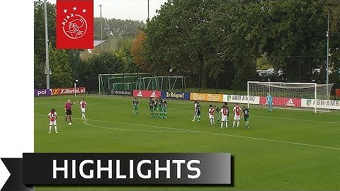 Highlights Ajax O15 - Feyenoord O15