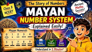     Mayan Number System Explained 🔥 | Story of Numbers Class 8#maths #viral #cbse #mathtricks 