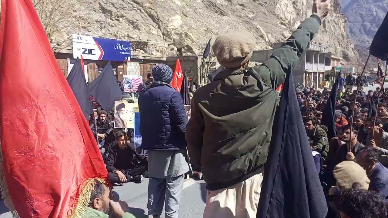 ٹرمپ عالمی امن کا علم بردار ہے شہباز شریف پاکستان کے وزیر اعظم کے خلاف گلگت بلتستان کے عوام کااحتجاج