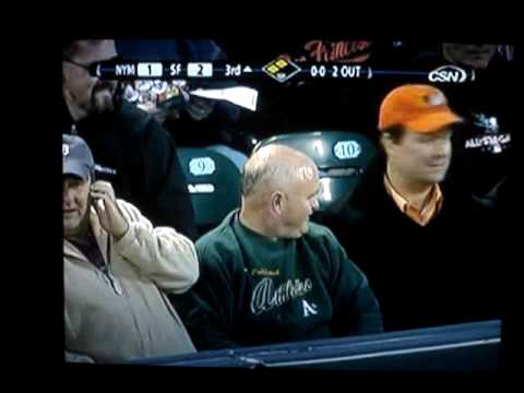Mike & Ken's Night at AT&T Park, All 3 innings worth, until Mike's exit stage right!