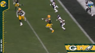 Jaire Alexander Picks Off Jalen Hurts In End Zone | Packers vs. Eagles