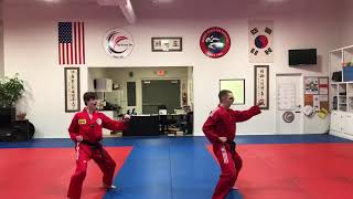 Green Stripe One Step Sparring 1 & 2