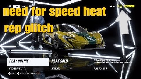 easy rep glitch in need for speed heat