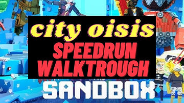 Sandbox City Oasis Special Ops Walkthrough speedrun + Code Answer