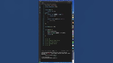 static member function can