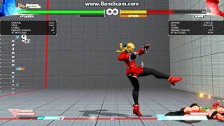 StreetFighter V Beta Karin Reset Combo