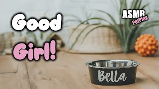 Puppy knows how to roll over | Pet Play Roleplay | ASMR roleplay | Comforting