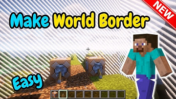 How To Make World Border In Minecraft (2025)