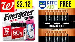 Walgreens CHEAP BATTERIES + RA FREEBIES!