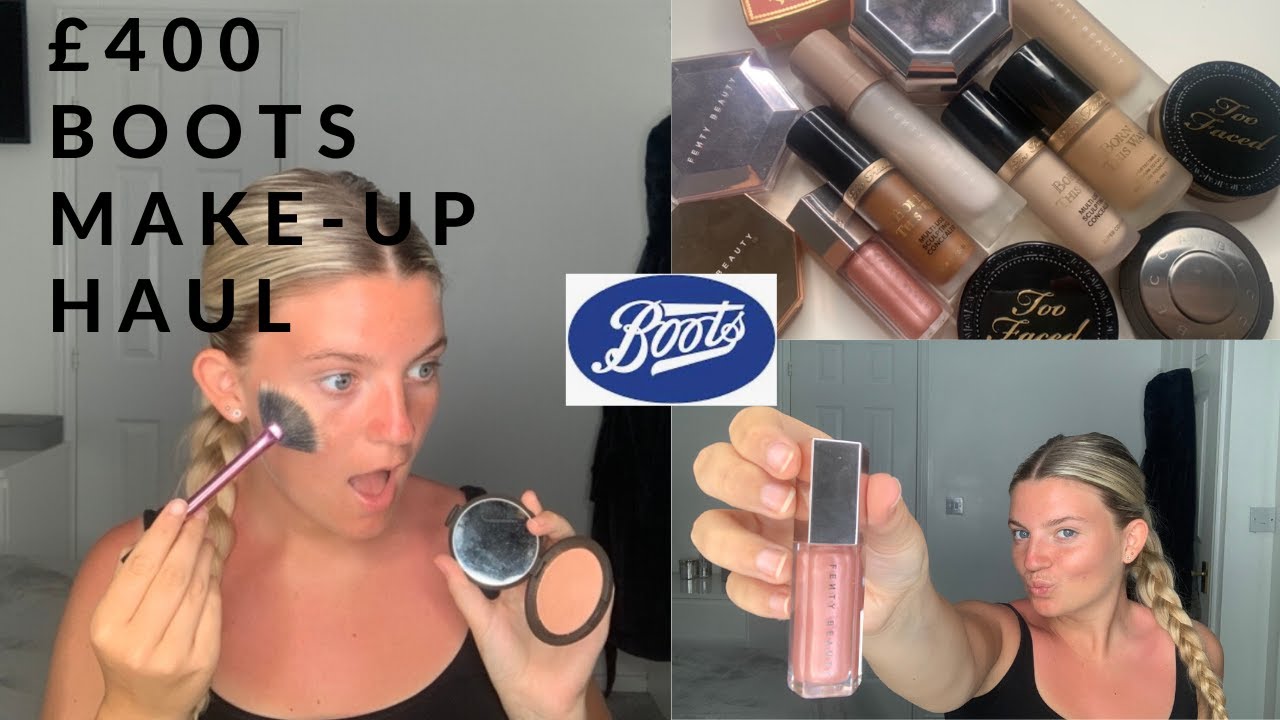 £400 BOOTS MAKEUP HAUL YouTube