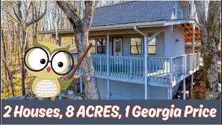 2 Houses, 8 Georgia Acres, $190k price 🤯