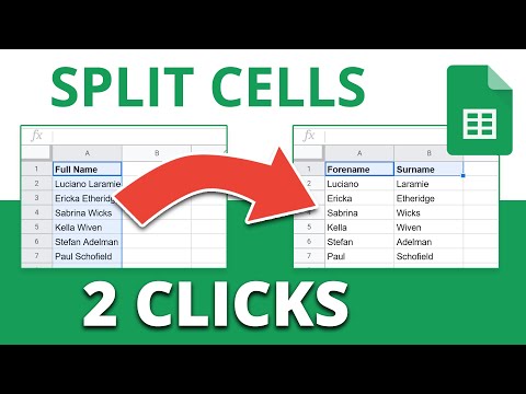 how to fill half a cell in google sheets