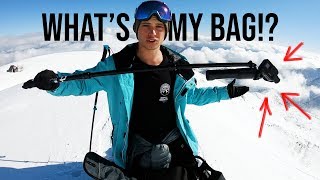 WHAT&#39;S IN MY BAG when I go SKIING!?