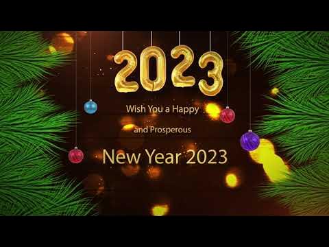 A Merry Christmas And Wish You A Happy & Prosperous New Year 2023 - Youtube