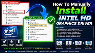 🔥 How to Update Microsoft Basic Display Adapter to Intel HD Graphics Driver (2026 Guide) 🔥