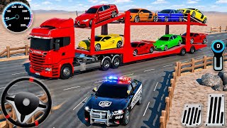 Car Transport Truck 3D - Cargo Truck Transporter Simulator - Android GamePlay screenshot 1
