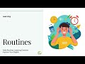 Simple Present Daily Routine
