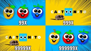 Om Nom Yummy Yum And Cartoonito Usa Intro Getting 999999X Speed