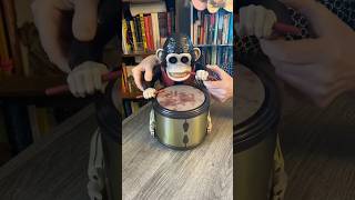 Banging The Drum #shorts The Monkey Popcorn Tin #stephenking