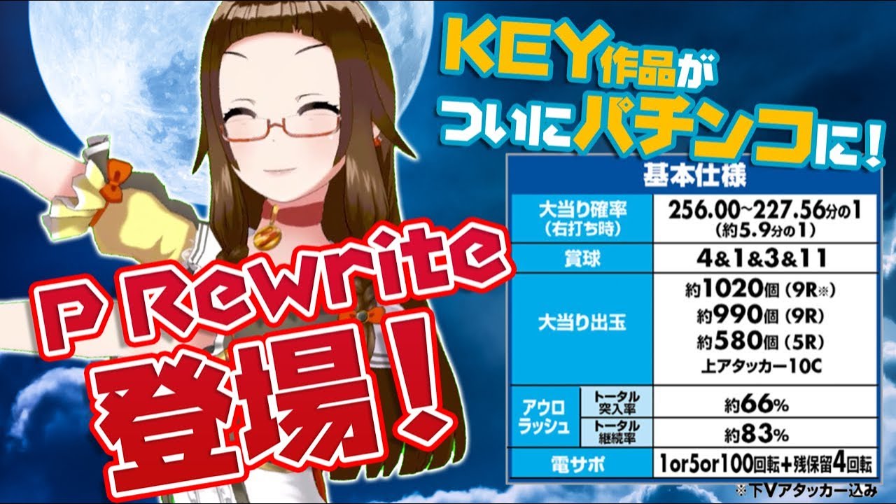 KEY作品が初パチンコ化！】3月18日 最新パチンコパチスロ情報をお届け