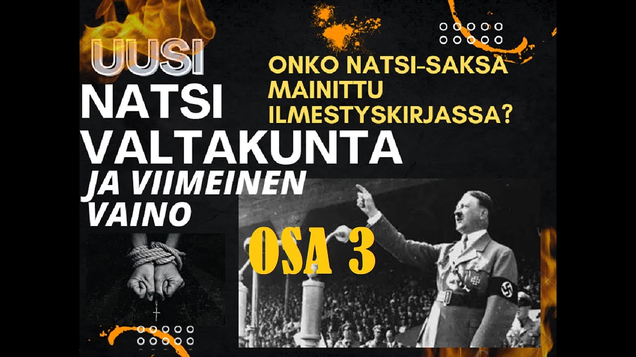 Uusi natsivaltakunta - Tiesitkö, että Antikristus tulee johtamaan sitä? - Baruch Korman