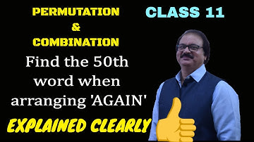 Class 11, Permutations and Combinations, Chapter 7, Example 22, NCERT, CBSE