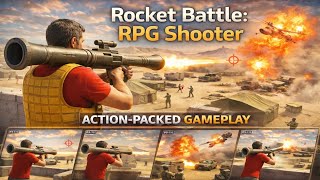 Ultimate Rocket Launcher Gameplay - Rocket Battle: RPG Shooter