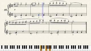 체르니 리틀 피아니스트 No.37 | Czerny Op.823 No.37 (The Little Pianist)