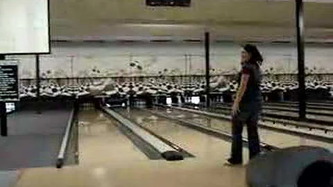 Mihranda Bowls A Strike