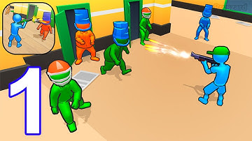 Walkers Attack - Gameplay Walkthrough Part 1 Zombie Defense: War Z Survival Level 1-2 (iOS, Android)