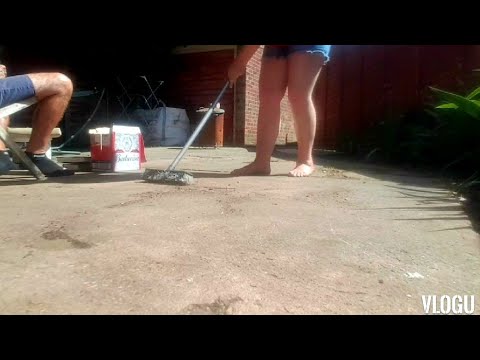 #Asmr Sweeping Garden