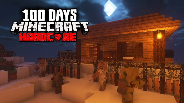 I Survived 100 Days in a Fungal Outbreak in Hardcore Minecraft