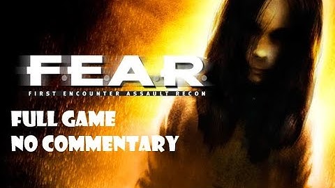 F.E.A.R | Full Game Walkthrough | No Commentary