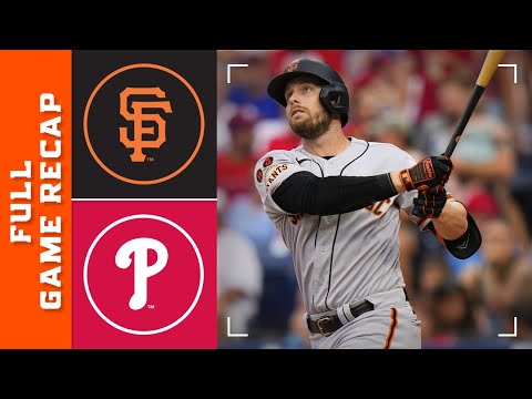 Giants vs. Phillies Game Highlights (8/23/23) | MLB Highlights