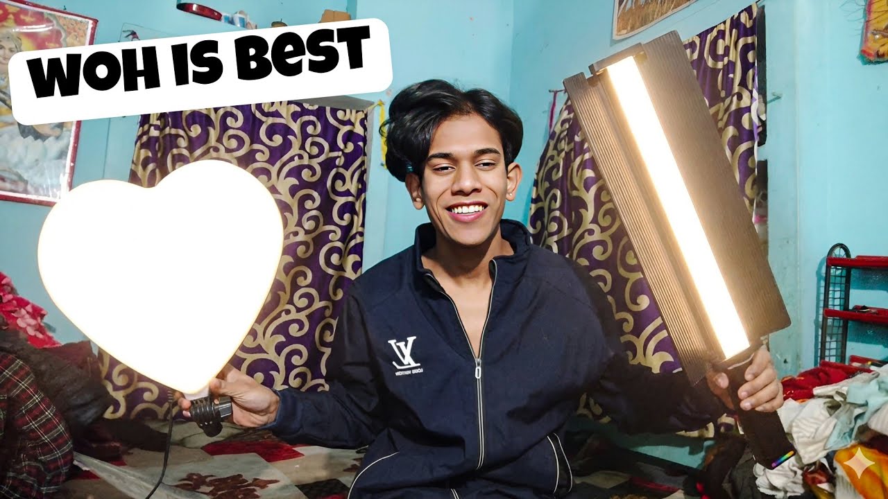 My Simple Vlogging Lights Setup 😍