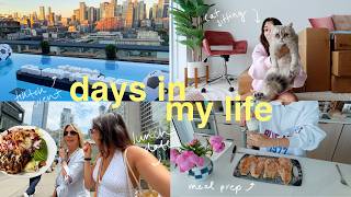 VLOG! babysitting a cat(!!), shopping with mom & influencer events ⚽️